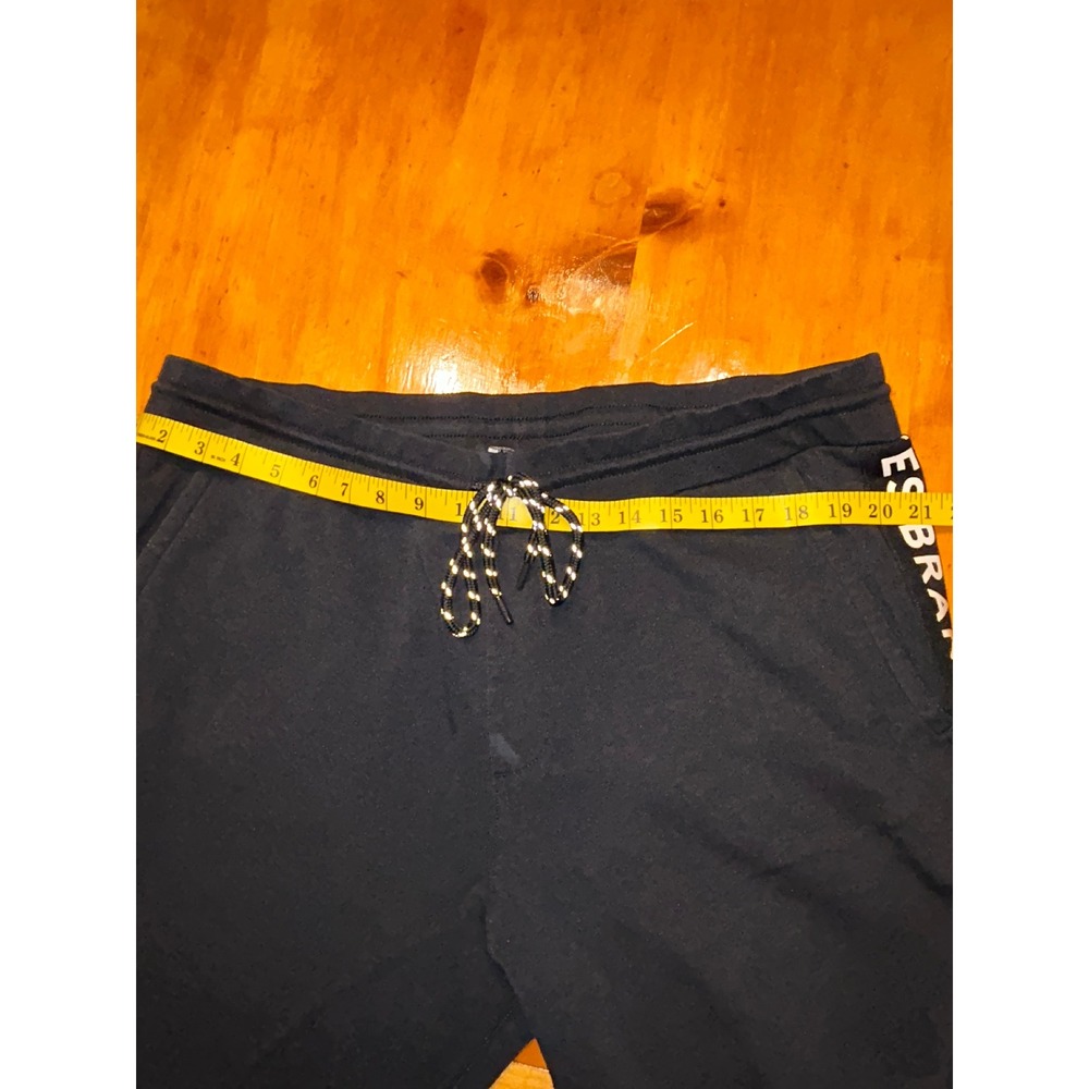 Express Womens XL Black Joggers Stripe 'Brand That Unites' Sweatpants Athletic - Picture 6 of 11